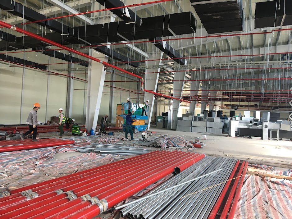 Thi công lắp đặt hệ thống PCCC tại nhà xưởng Bắc Ninh